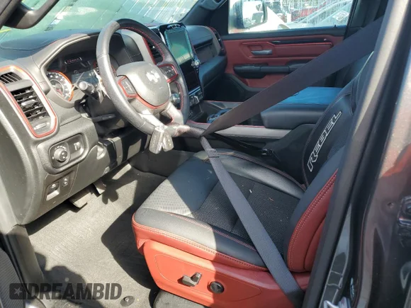 ✅ 2022 Ram 1500 Rebel • VIN: 1C6SRFLT0NN184509 • Лот: 74075624. Опубліковано раніше на Copart з пробігом 34 676 миль. Безкоштовний доступ до архіву аукціонних продажів зі США та докладний звіт про історію автомобіля на DreamBid. Зображення 7.