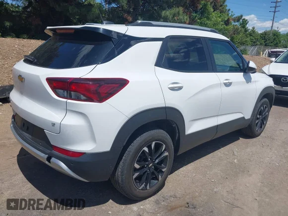 ✅ 2022 Chevrolet TrailBlazer LT • VIN: KL79MRSL5NB138293 • Лот: 45093651. Опубліковано раніше на IAAI з пробігом 42 567 миль. Безкоштовний доступ до архіву аукціонних продажів зі США та докладний звіт про історію автомобіля на DreamBid. Зображення 4.