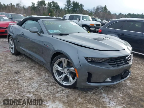 ✅ 2022 Chevrolet Camaro LT1 • VIN: 1G1FF3D70N0104862 • Лот: 43891187. Опубліковано раніше на IAAI з пробігом 18 180 миль. Безкоштовний доступ до архіву аукціонних продажів зі США та докладний звіт про історію автомобіля на DreamBid. Зображення 1.