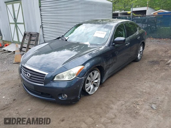 ✅ 2011 Infiniti M • VIN: JN1AY1ARXBM570683 • Lot: 42162856. Listed on IAAI with 147,164 mi. Free auction sales archive from the USA and detailed vehicle history report at DreamBid. Image 2.