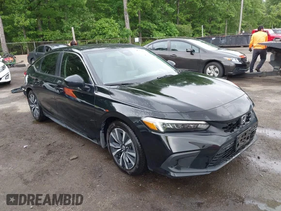 ✅ 2024 Honda Civic EX-L • VIN: 19XFL1H72RE001616 • Лот: 45063604. Опубликован ранее на IAAI с пробегом 47 922 миль. Бесплатный доступ к архиву аукционных продаж из США и подробный отчёт об истории автомобиля на DreamBid. Изображение 1.