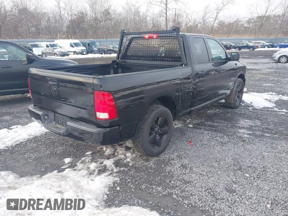 ✅ 2019 Ram 1500 Express • VIN: 1C6RR7FG6KS541904 • Lot: 44125589. Listed on IAAI with 5,605 mi. Free auction sales archive from the USA and detailed vehicle history report at DreamBid. Image 4.