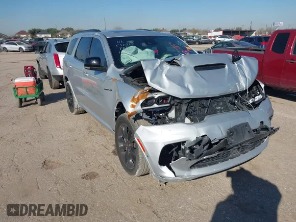 ✅ 2023 Dodge Durango R/T Plus • VIN: 1C4SDHCT6PC687351 • Лот: 44261999. Опубликован ранее на IAAI с пробегом Не указан. Бесплатный доступ к архиву аукционных продаж из США и подробный отчёт об истории автомобиля на DreamBid. Изображение 1.