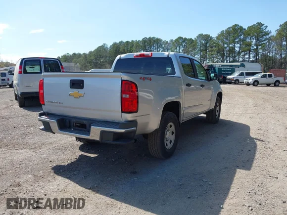 ✅ 2017 Chevrolet Colorado 4WD WT • VIN: 1GCGTBEN2H1256121 • Лот: 44716609. Опубліковано раніше на IAAI з пробігом 72 883 миль. Безкоштовний доступ до архіву аукціонних продажів зі США та докладний звіт про історію автомобіля на DreamBid. Зображення 4.