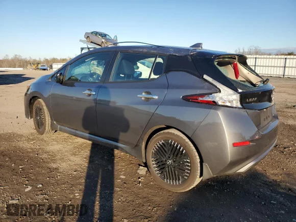 ✅ 2023 Nissan LEAF SV Plus • VIN: 1N4CZ1CV5PC551975 • Лот: 39021743. Опубликован ранее на Copart с пробегом 4 128 миль. Бесплатный доступ к архиву аукционных продаж из США и подробный отчёт об истории автомобиля на DreamBid. Изображение 2.