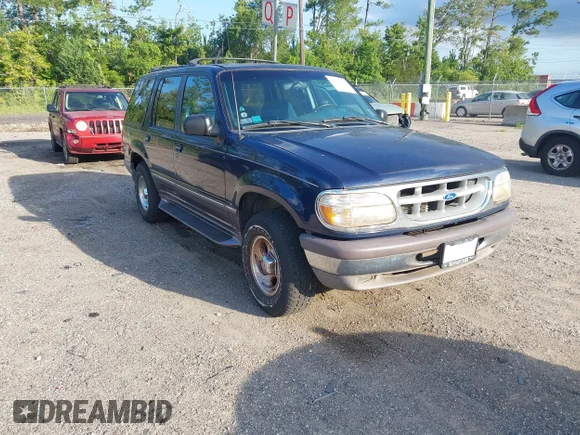 ✅ 1997 Ford Explorer XL • VIN: 1FMDU34E5VUA11441 • Lot: 45504911. Wystawiony na IAAI z przebiegiem 163 323 mil. Bezpłatny archiwum sprzedaży aukcyjnych z USA i szczegółowy raport historii pojazdu na DreamBid. Zdjęcie 1.