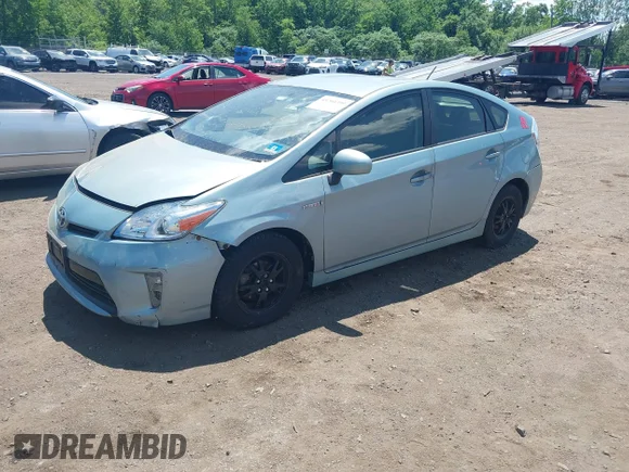 ✅ 2014 Toyota Prius Two • VIN: JTDKN3DU5E1748835 • Lot: 45260399. Wystawiony na IAAI z przebiegiem 159 593 mil. Bezpłatny archiwum sprzedaży aukcyjnych z USA i szczegółowy raport historii pojazdu na DreamBid. Zdjęcie 2.
