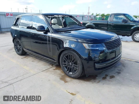 ✅ 2023 Land Rover Range Rover SE • VIN: SALKP9E77PA061468 • Лот: 44615678. Опубликован ранее на IAAI с пробегом 25 565 миль. Бесплатный доступ к архиву аукционных продаж из США и подробный отчёт об истории автомобиля на DreamBid. Изображение 1.