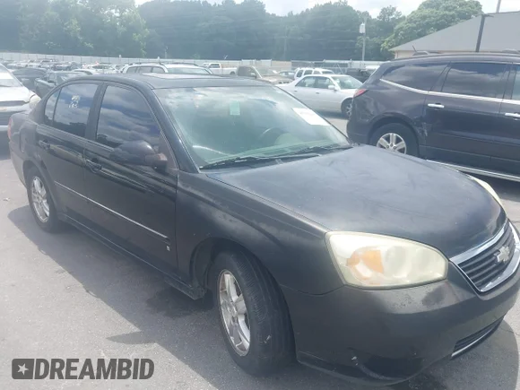 ✅ 2006 Chevrolet Malibu 2LT • VIN: 1G1ZT51806F254550 • Lot: 45388286. Listed on IAAI with 167,257 mi. Free auction sales archive from the USA and detailed vehicle history report at DreamBid. Image 1.
