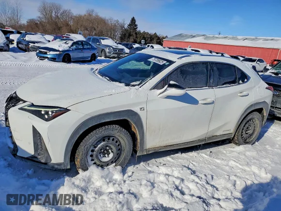 ✅ 2020 Lexus UX 250h F Sport • VIN: JTHR9JBH5L2028373 • Лот: 75709925. Опубліковано раніше на Copart з пробігом 181 555 км. Безкоштовний доступ до архіву аукціонних продажів зі США та докладний звіт про історію автомобіля на DreamBid. Зображення 1.