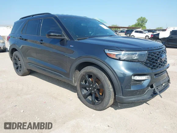✅ 2023 Ford Explorer ST-Line • VIN: 1FMSK7KH7PGA67061 • Lot: 42971368. Listed on IAAI with 29,097 mi. Free auction sales archive from the USA and detailed vehicle history report at DreamBid. Image 1.
