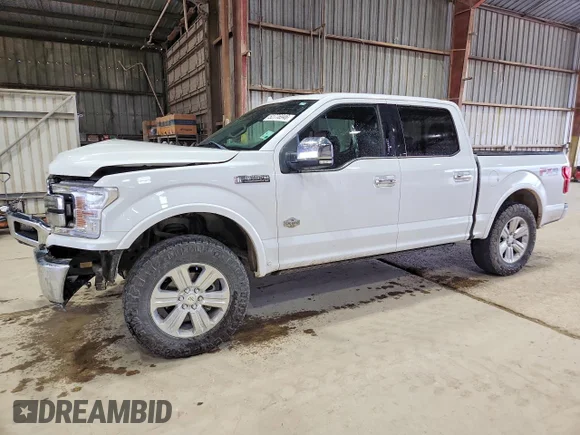 ✅ 2020 Ford F-150 King Ranch • VIN: 1FTEW1E40LFA45835 • Lot: 52776946. Listed on Copart with 147,157 mi. Free auction sales archive from the USA and detailed vehicle history report at DreamBid. Image 1.