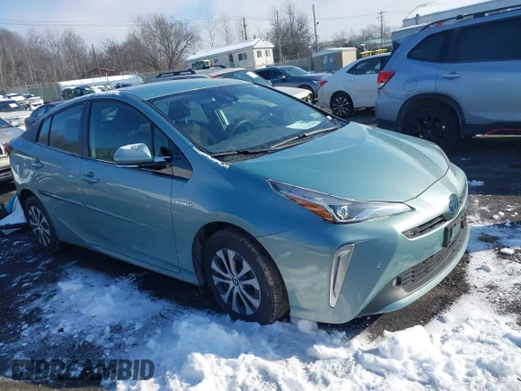 ✅ 2019 Toyota Prius XLE • VIN: JTDL9RFU6K3000443 • Lot: 44261725. Listed on IAAI with 127,985 mi. Free auction sales archive from the USA and detailed vehicle history report at DreamBid. Image 1.