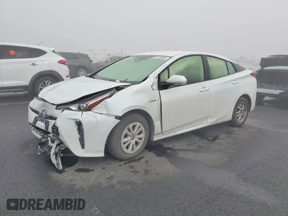 ✅ 2022 Toyota Prius XLE • VIN: JTDKAMFUXN3186675 • Lot: 75436695. Listed on Copart with 104,801 mi. Free auction sales archive from the USA and detailed vehicle history report at DreamBid. Image 1.