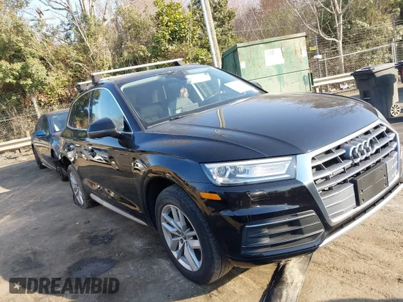 ✅ 2020 Audi Q5 Premium • VIN: WA1ANAFY1L2044438 • Lot: 44548383. Listed on IAAI with 80,566 mi. Free auction sales archive from the USA and detailed vehicle history report at DreamBid. Image 1.