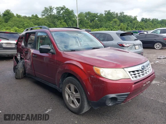 ✅ 2012 Subaru Forester X • VIN: JF2SHBBC1CH402783 • Lot: 42603054. Listed on IAAI with 91,960 mi. Free auction sales archive from the USA and detailed vehicle history report at DreamBid. Image 1.