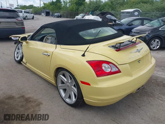 ✅ 2007 Chrysler Crossfire Limited • VIN: 1C3LN65LX7X070017 • Lot: 42334496. Listed on IAAI with 22,583 mi. Free auction sales archive from the USA and detailed vehicle history report at DreamBid. Image 3.