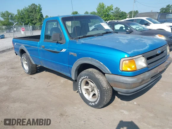 ✅ 1994 Ford Ranger Splash • VIN: 1FTCR11U7RTA92150 • Лот: 42609108. Опубліковано раніше на IAAI з пробігом 169 050 миль. Безкоштовний доступ до архіву аукціонних продажів зі США та докладний звіт про історію автомобіля на DreamBid. Зображення 1.