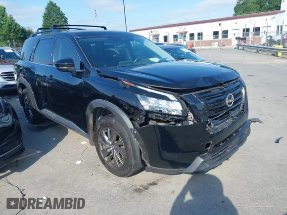 ✅ 2022 Nissan Pathfinder SV • VIN: 5N1DR3BAXNC251477 • Лот: 45244934. Опубликован ранее на IAAI с пробегом 70 337 миль. Бесплатный доступ к архиву аукционных продаж из США и подробный отчёт об истории автомобиля на DreamBid. Изображение 1.