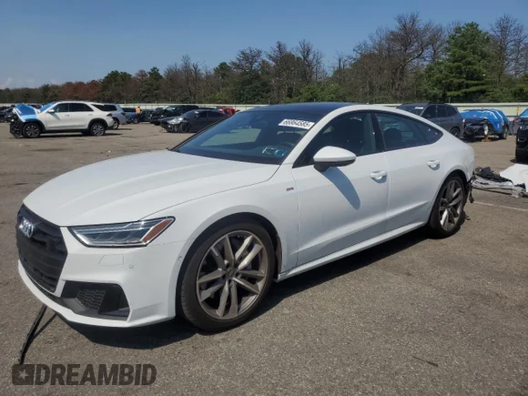 ✅ 2023 Audi A7 • VIN: WAUT2BF24PN072972 • Lot: 66864585. Listed on Copart with 6,368 mi. Free auction sales archive from the USA and detailed vehicle history report at DreamBid. Image 1.