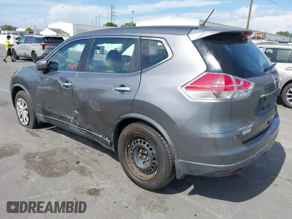 ✅ 2015 Nissan Rogue SV • VIN: KNMAT2MT8FP505778 • Lot: 45407365. Listed on IAAI with 131,927 mi. Free auction sales archive from the USA and detailed vehicle history report at DreamBid. Image 3.