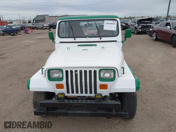 ✅ 1995 Jeep Wrangler S • VIN: 1J4FY19P4SP302761 • Лот: 44030059. Опубліковано раніше на IAAI з пробігом 78 808 миль. Безкоштовний доступ до архіву аукціонних продажів зі США та докладний звіт про історію автомобіля на DreamBid. Зображення 6.