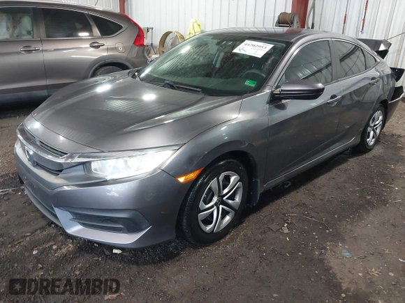 ✅ 2017 Honda Civic LX • VIN: 19XFC2F56HE036486 • Lot: 44202953. Wystawiony na IAAI z przebiegiem 75 616 mil. Bezpłatny archiwum sprzedaży aukcyjnych z USA i szczegółowy raport historii pojazdu na DreamBid. Zdjęcie 2.