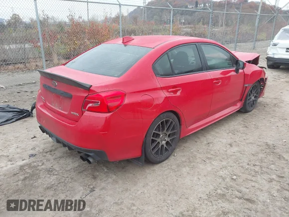 ✅ 2018 Subaru WRX • VIN: JF1VA1A62J9829263 • Lot: 43695860. Listed on IAAI with 92,025 mi. Free auction sales archive from the USA and detailed vehicle history report at DreamBid. Image 4.