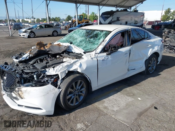 ✅ 2020 Mazda 6 Sport • VIN: JM1GL1UM5L1525434 • Lot: 44873483. Wystawiony na IAAI z przebiegiem Nie podano. Bezpłatny archiwum sprzedaży aukcyjnych z USA i szczegółowy raport historii pojazdu na DreamBid. Zdjęcie 2.
