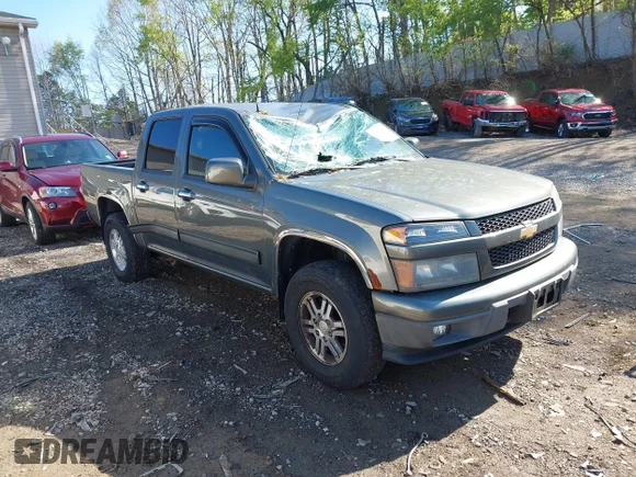 ✅ 2011 Chevrolet Colorado 1LT • VIN: 1GCHTCFE6B8122445 • Лот: 45061344. Опубліковано раніше на IAAI з пробігом 105 170 миль. Безкоштовний доступ до архіву аукціонних продажів зі США та докладний звіт про історію автомобіля на DreamBid. Зображення 1.