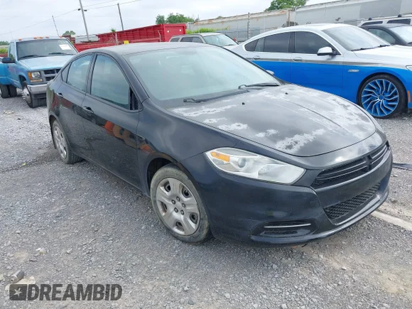 ✅ 2013 Dodge Dart Aero • VIN: 1C3CDFAH2DD232594 • Lot: 42154465. Listed on IAAI with 172,642 mi. Free auction sales archive from the USA and detailed vehicle history report at DreamBid. Image 1.