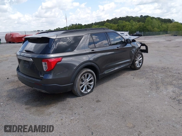 ✅ 2020 Ford Explorer XLT • VIN: 1FMSK7DH4LGB55847 • Lot: 44868662. Wystawiony na IAAI z przebiegiem 110 998 mil. Bezpłatny archiwum sprzedaży aukcyjnych z USA i szczegółowy raport historii pojazdu na DreamBid. Zdjęcie 4.