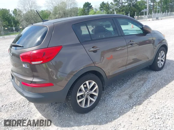 ✅ 2015 Kia Sportage LX • VIN: KNDPB3AC1F7753703 • Lot: 44780504. Listed on IAAI with 158,145 mi. Free auction sales archive from the USA and detailed vehicle history report at DreamBid. Image 4.