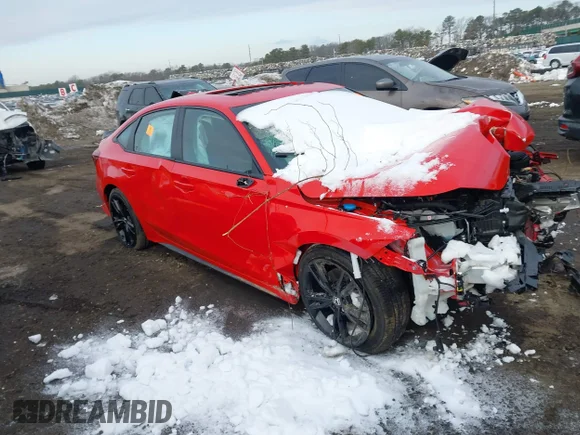 ✅ 2025 Honda Civic Si • VIN: 2HGFE1E52SH476742 • Лот: 44282750. Опубликован ранее на IAAI с пробегом 1 930 миль. Бесплатный доступ к архиву аукционных продаж из США и подробный отчёт об истории автомобиля на DreamBid. Изображение 1.