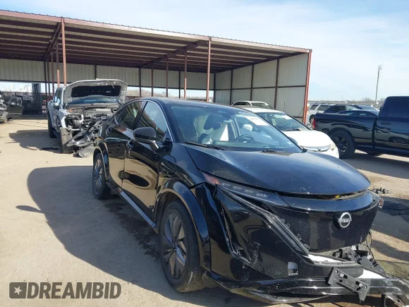 ✅ 2023 Nissan ARIYA Venture+ • VIN: JN1BF0AA1PM410522 • Lot: 44082497. Wystawiony na IAAI z przebiegiem 36 986 mil. Bezpłatny archiwum sprzedaży aukcyjnych z USA i szczegółowy raport historii pojazdu na DreamBid. Zdjęcie 1.