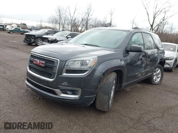 ✅ 2014 GMC Acadia SLE • VIN: 1GKKRNED0EJ292813 • Лот: 44609994. Опубліковано раніше на IAAI з пробігом 87 413 миль. Безкоштовний доступ до архіву аукціонних продажів зі США та докладний звіт про історію автомобіля на DreamBid. Зображення 2.