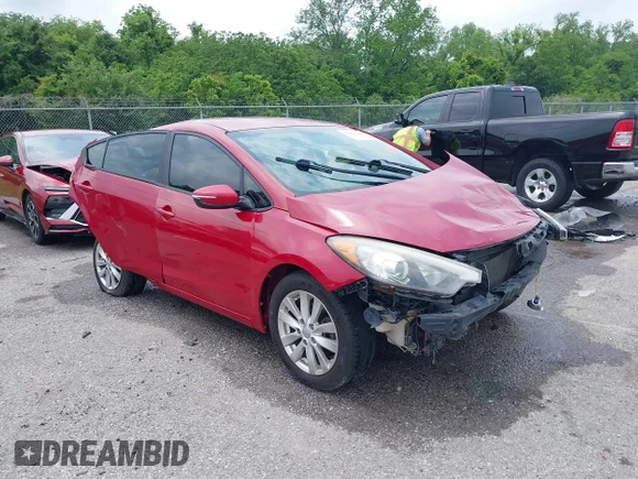 ✅ 2015 Kia Forte LX • VIN: KNAFX4A62F5414163 • Lot: 45052045. Listed on IAAI with Not provided. Free auction sales archive from the USA and detailed vehicle history report at DreamBid. Image 1.