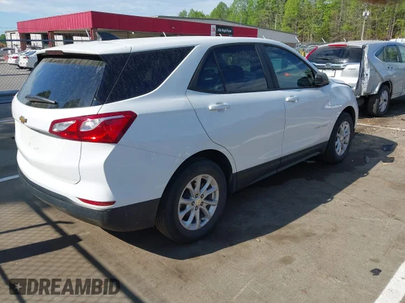 ✅ 2020 Chevrolet Equinox LS • VIN: 3GNAXHEV4LS617022 • Lot: 44899317. Wystawiony na IAAI z przebiegiem 48 949 mil. Bezpłatny archiwum sprzedaży aukcyjnych z USA i szczegółowy raport historii pojazdu na DreamBid. Zdjęcie 4.