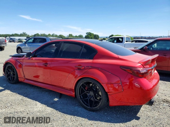✅ 2019 Infiniti Q50 Red Sport 400 • VIN: JN1FV7AP0KM760816 • Lot: 47661526. Wystawiony na Copart z przebiegiem 70 501 mil. Bezpłatny archiwum sprzedaży aukcyjnych z USA i szczegółowy raport historii pojazdu na DreamBid. Zdjęcie 2.