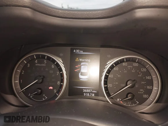✅ 2022 Infiniti Q50 Luxe • VIN: JN1EV7BR1NM340353 • Lot: 44189315. Wystawiony na IAAI z przebiegiem 36 887 mil. Bezpłatny archiwum sprzedaży aukcyjnych z USA i szczegółowy raport historii pojazdu na DreamBid. Zdjęcie 7.