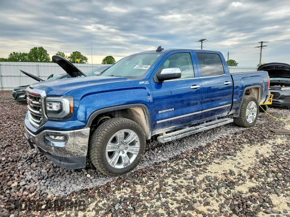 ✅ 2018 GMC Sierra 1500 SLT • VIN: 3GTU2NEC1JG552809 • Лот: 53900146. Опубликован ранее на Copart с пробегом 154 918 миль. Бесплатный доступ к архиву аукционных продаж из США и подробный отчёт об истории автомобиля на DreamBid. Изображение 1.