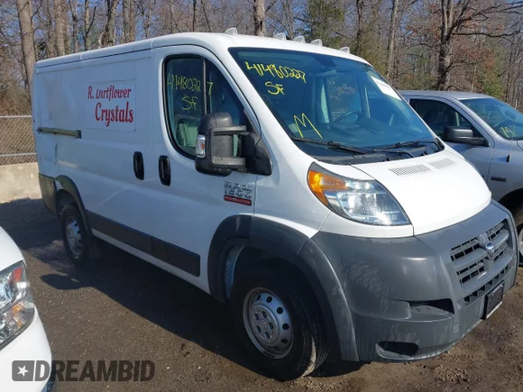 ✅ 2017 Ram ProMaster Cargo • VIN: 3C6TRVNG7HE514346 • Лот: 41480227. Опубліковано раніше на IAAI з пробігом 36 722 миль. Безкоштовний доступ до архіву аукціонних продажів зі США та докладний звіт про історію автомобіля на DreamBid. Зображення 1.