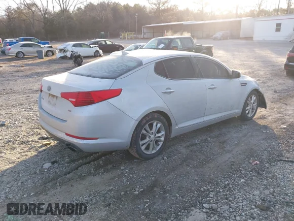 ✅ 2013 Kia Optima LX • VIN: 5XXGM4A71DG129357 • Lot: 44189833. Listed on IAAI with 275,422 mi. Free auction sales archive from the USA and detailed vehicle history report at DreamBid. Image 4.