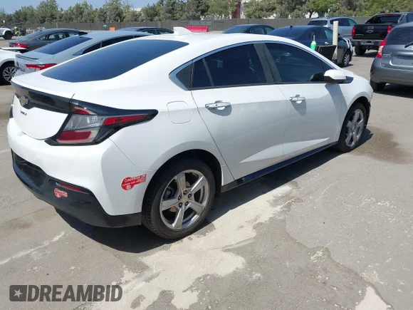 ✅ 2018 Chevrolet Volt LT • VIN: 1G1RC6S56JU107664 • Лот: 42553806. Опубликован ранее на IAAI с пробегом 127 605 миль. Бесплатный доступ к архиву аукционных продаж из США и подробный отчёт об истории автомобиля на DreamBid. Изображение 4.