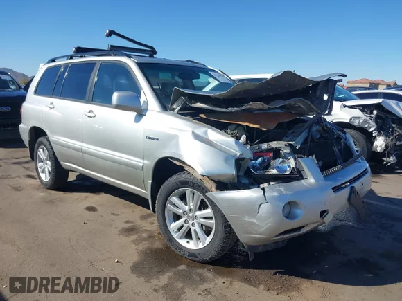 ✅ 2006 Toyota Highlander Limited • VIN: JTEEW21A260013943 • Lot: 44532373. Listed on IAAI with 265,357 mi. Free auction sales archive from the USA and detailed vehicle history report at DreamBid. Image 1.