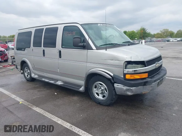 ✅ 2005 Chevrolet Express Cargo YF7 Upfitter • VIN: 1GBFG15T151261884 • Лот: 45062036. Опубликован ранее на IAAI с пробегом 62 851 миль. Бесплатный доступ к архиву аукционных продаж из США и подробный отчёт об истории автомобиля на DreamBid. Изображение 1.