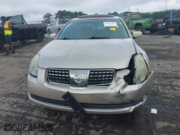 ✅ 2005 Nissan Maxima SE • VIN: 1N4BA41E35C860915 • Lot: 42489421. Wystawiony na IAAI z przebiegiem 169 703 mil. Bezpłatny archiwum sprzedaży aukcyjnych z USA i szczegółowy raport historii pojazdu na DreamBid. Zdjęcie 6.