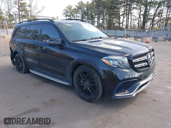 ✅ 2017 Mercedes-Benz GLS 63 AMG • VIN: 4JGDF7FE4HA787810 • Лот: 44909032. Опубліковано раніше на IAAI з пробігом 88 392 миль. Безкоштовний доступ до архіву аукціонних продажів зі США та докладний звіт про історію автомобіля на DreamBid. Зображення 1.