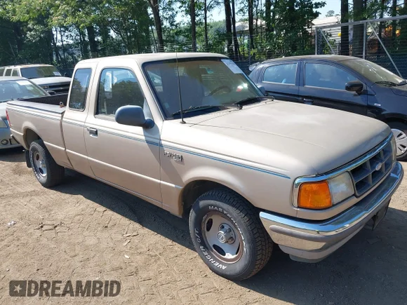 ✅ 1993 Ford Ranger STX • VIN: 1FTCR14U6PPB35412 • Lot: 45359398. Listed on IAAI with 44,436 mi. Free auction sales archive from the USA and detailed vehicle history report at DreamBid. Image 1.