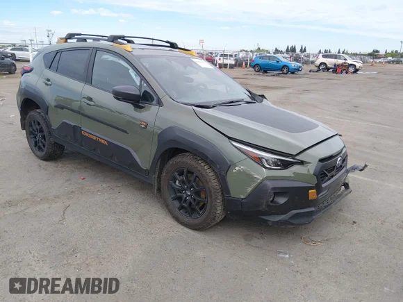 ✅ 2024 Subaru Crosstrek Wilderness • VIN: 4S4GUHU63R3838496 • Лот: 44801117. Опубликован ранее на IAAI с пробегом 42 481 миль. Бесплатный доступ к архиву аукционных продаж из США и подробный отчёт об истории автомобиля на DreamBid. Изображение 1.